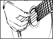 Постановка рук на гитаре